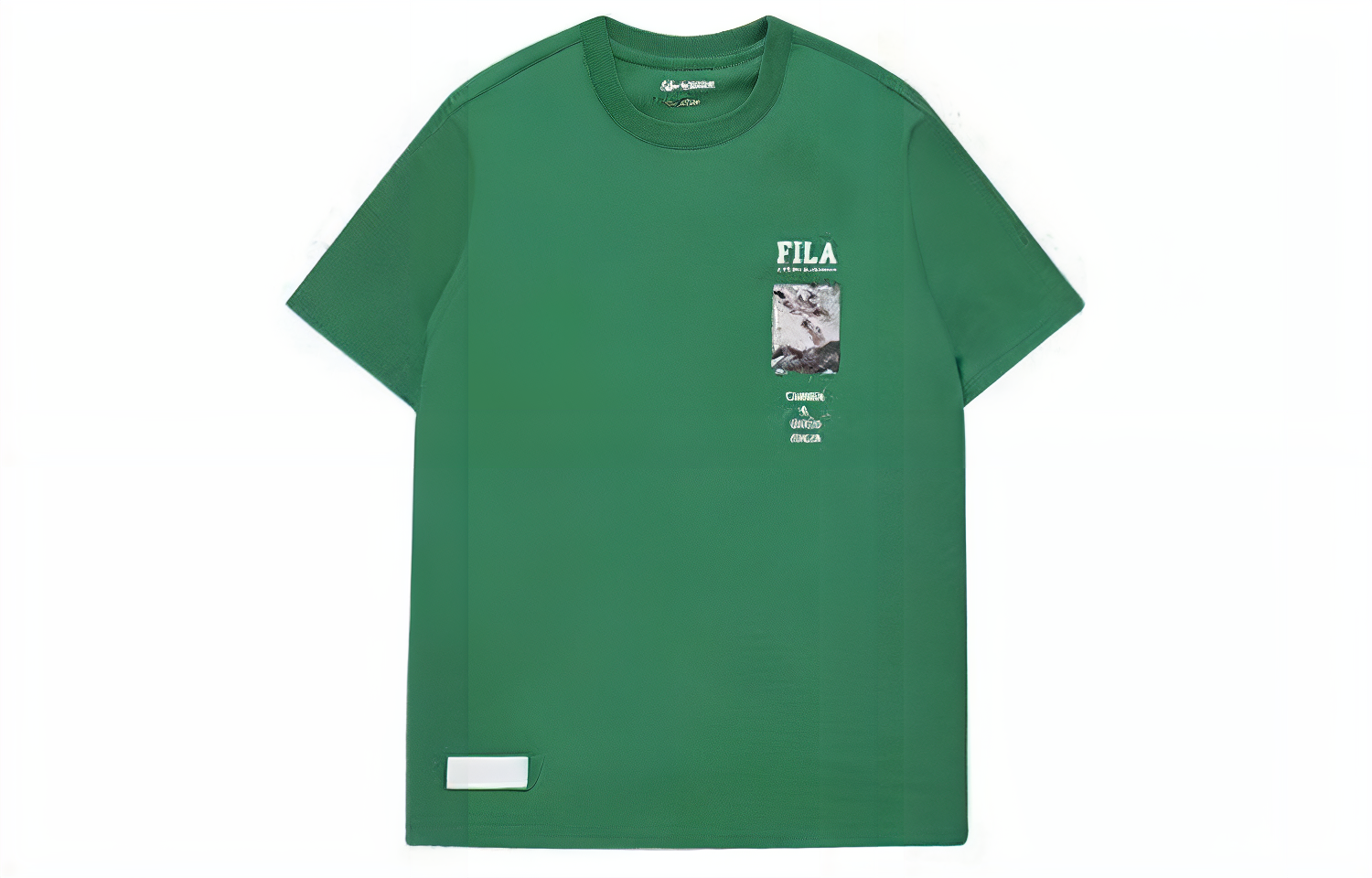 

FILA FUSION Футболка мужская зеленая