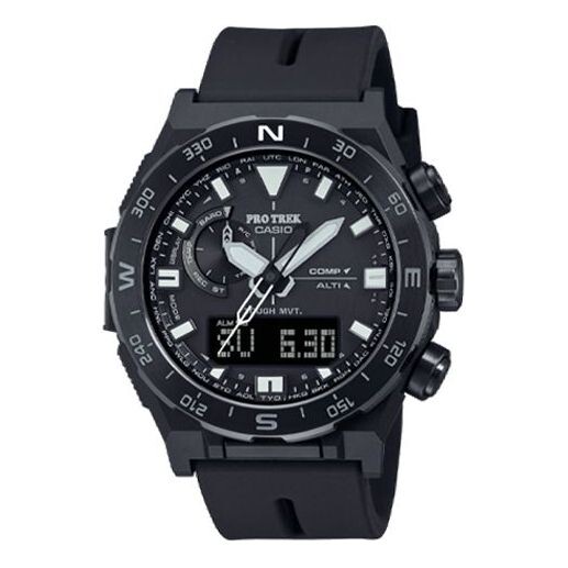 

Часы Casio Pro Trek Mountaineering Analog-Digital Watch 'Black White', черный