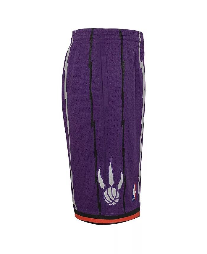 Большие мальчики Фиолетовый Toronto Raptors Hardwood Classics Swingman шорты Mitchell & Ness — фото 4