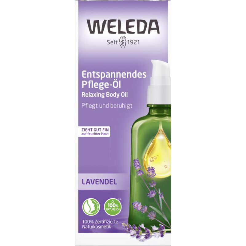 

Лавандовое расслабляющее уходовое масло Weleda, 100 ml