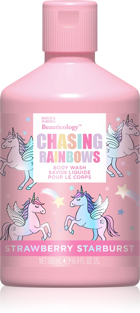 

Гель для душа «Единорог» от Beauticology Baylis & Harding, kvepalai strawberry starburst 500 мл