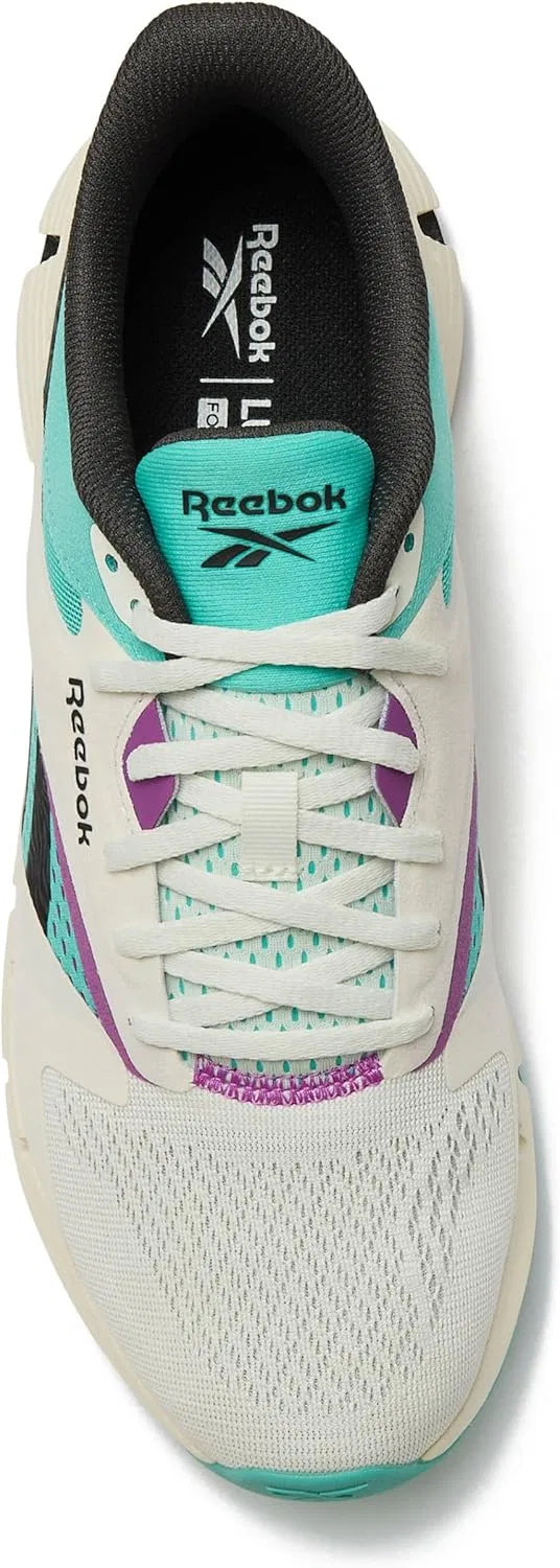 Кроссовки Reebok унисекс Zig Dynamica 5, Chalk Ai Aqua Vintage Chalk — фото 4