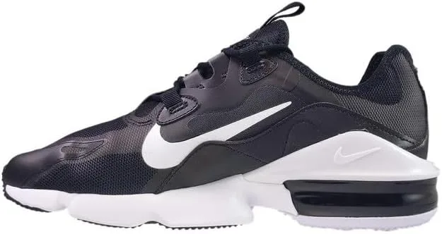 Мужские беговые кроссовки Nike Air Max Infinity 2, белый/черный — фото 2