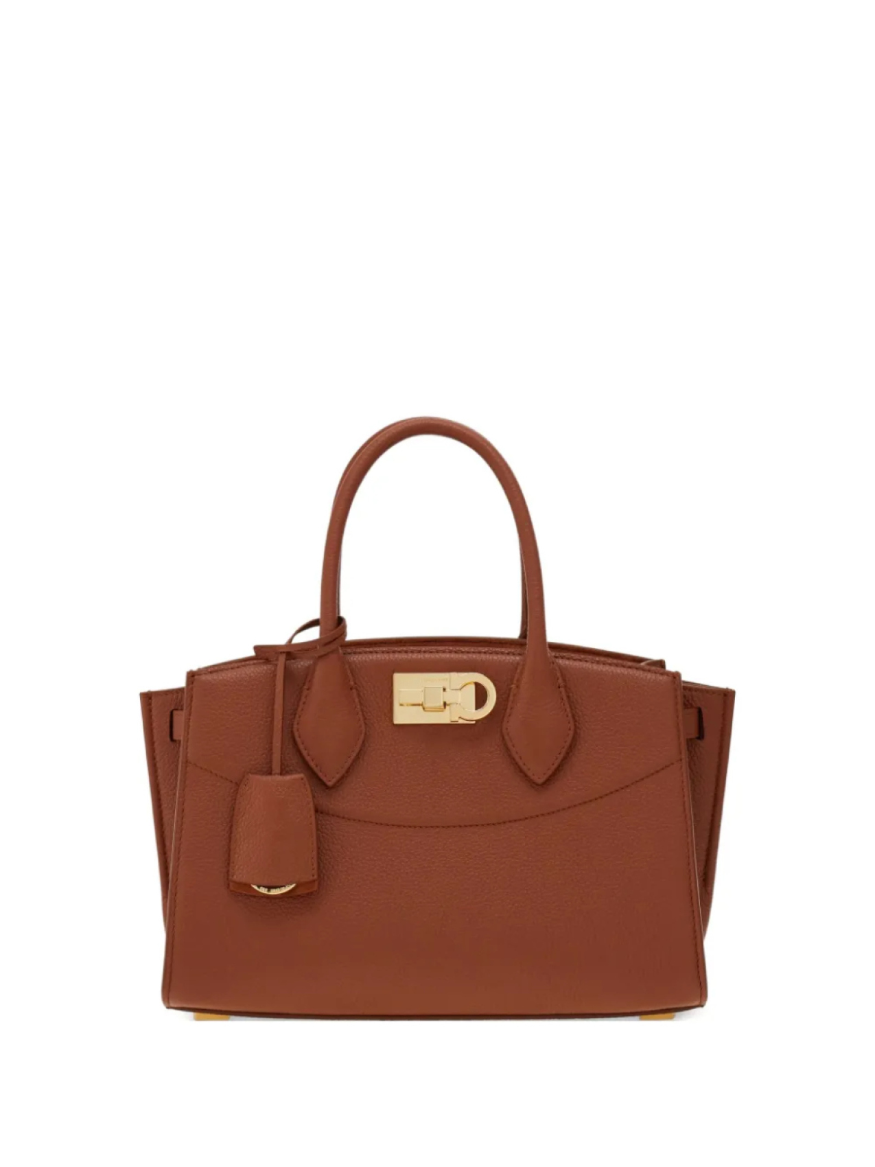 

Ferragamo сумка Soft Studio среднего размера, коричневый