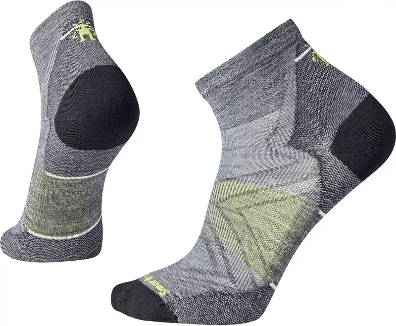 

Мужские носки SmartWool для бега с нулевой подушкой до щиколотки, цвет Medium Gray