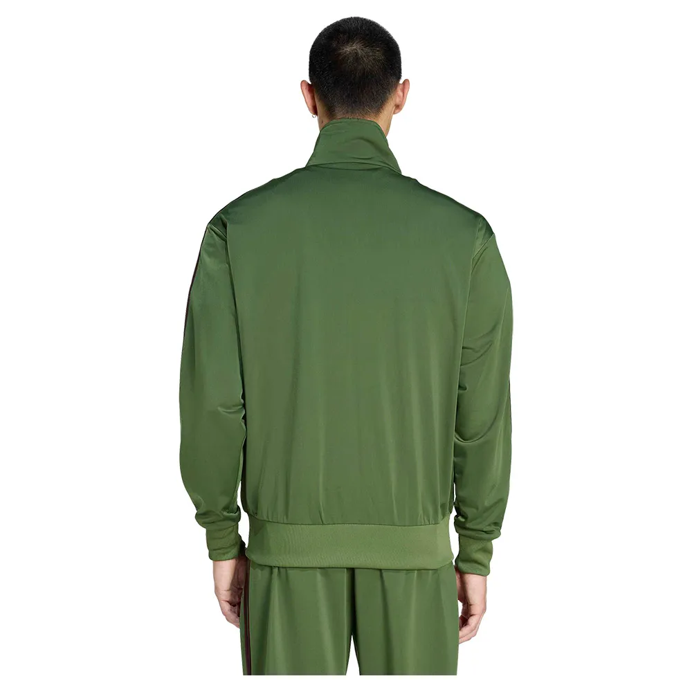 Толстовка adidas Originals Firebird на молнии, зеленый — фото 2