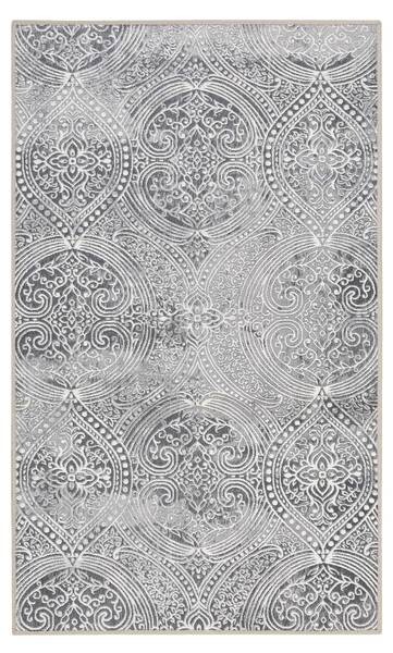 

Коврик для ванной Wecon Home Louis, 60x0,6x100 см, серебряный