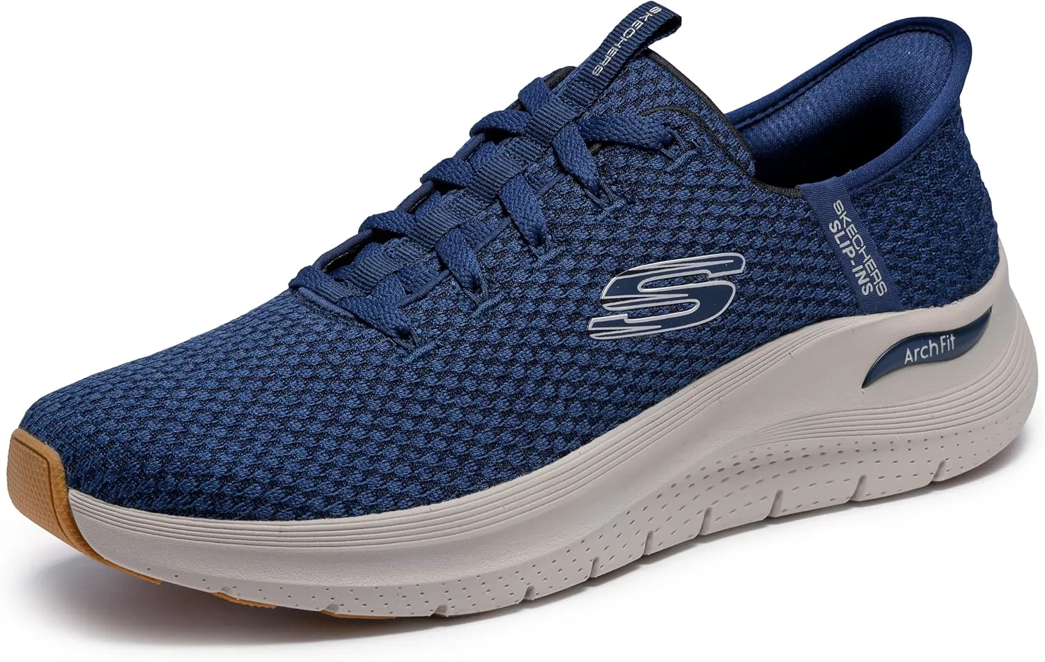 

Мужские слипоны Skechers: Arch Fit 2.0 - Кроссовки на шнуровке с вязанием Look Ahead