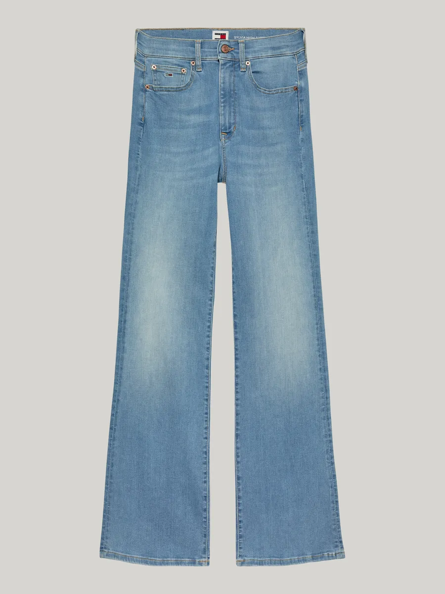 

Широкие джинсы Tommy Jeans Curve "CRV SYLVIA HGH FLR BH1211", большие размеры, джинсовый