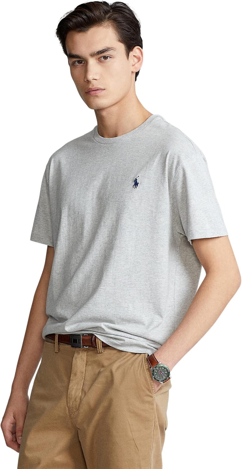 

Классическая футболка с круглым вырезом Polo Ralph Lauren, цвет Taylor Heather