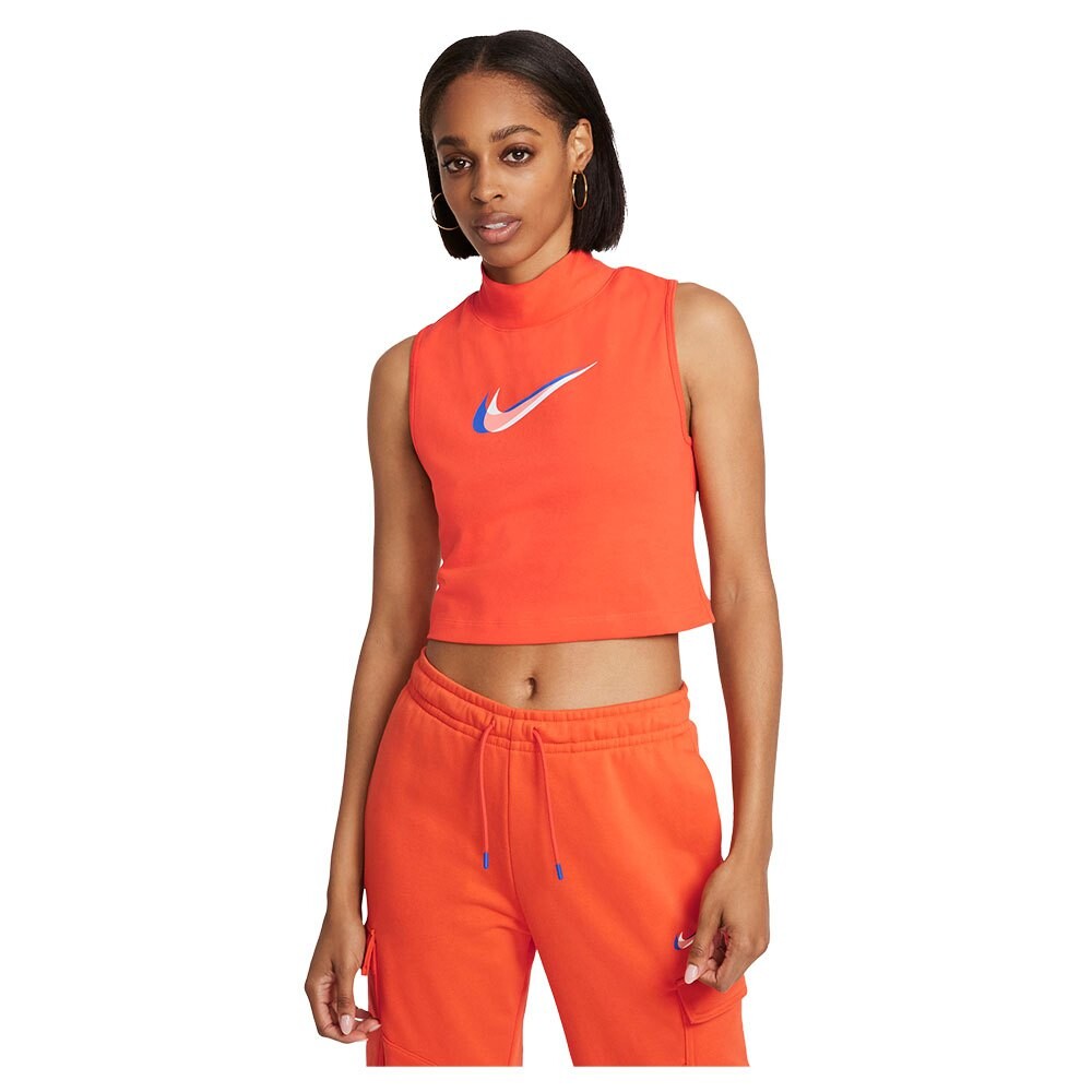 

Футболка без рукавов Nike Sportswear Mock Print, оранжевый