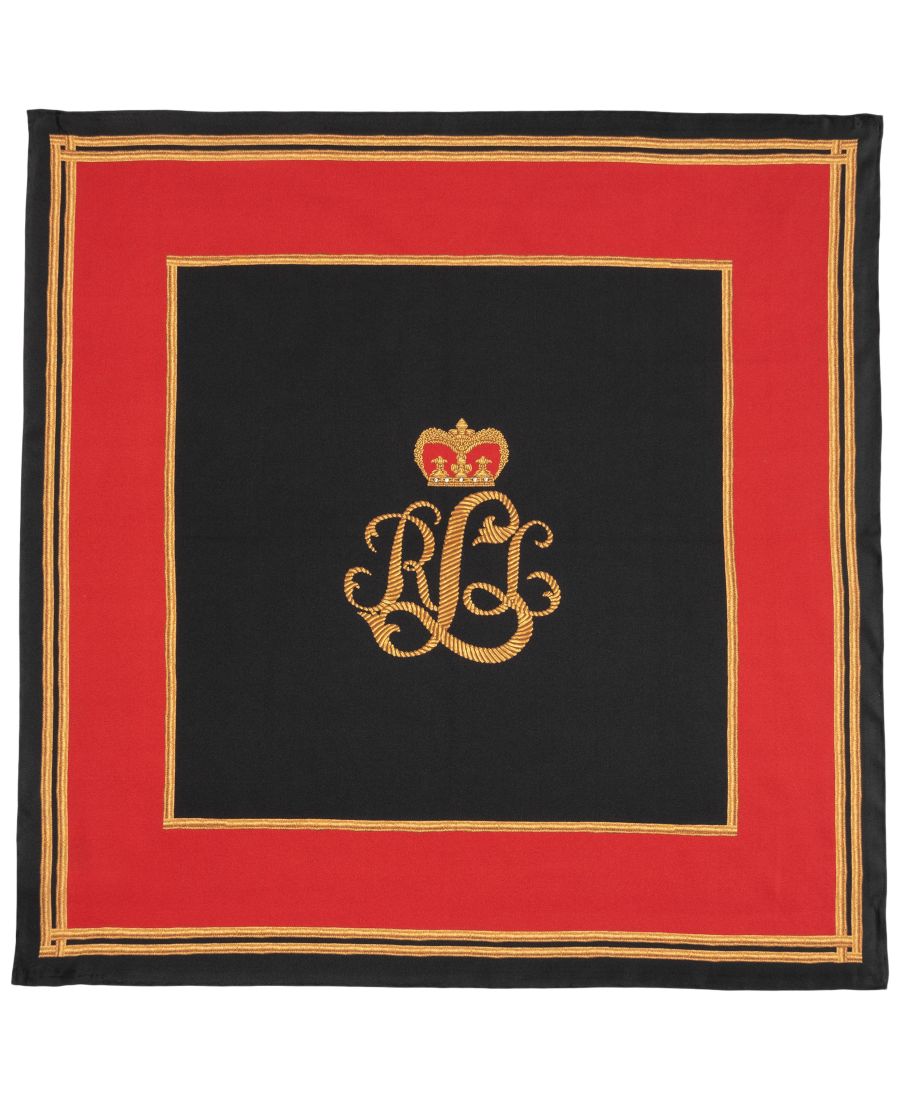 

Квадратный шарф с праздничным логотипом Lauren Ralph Lauren, Ralph Red