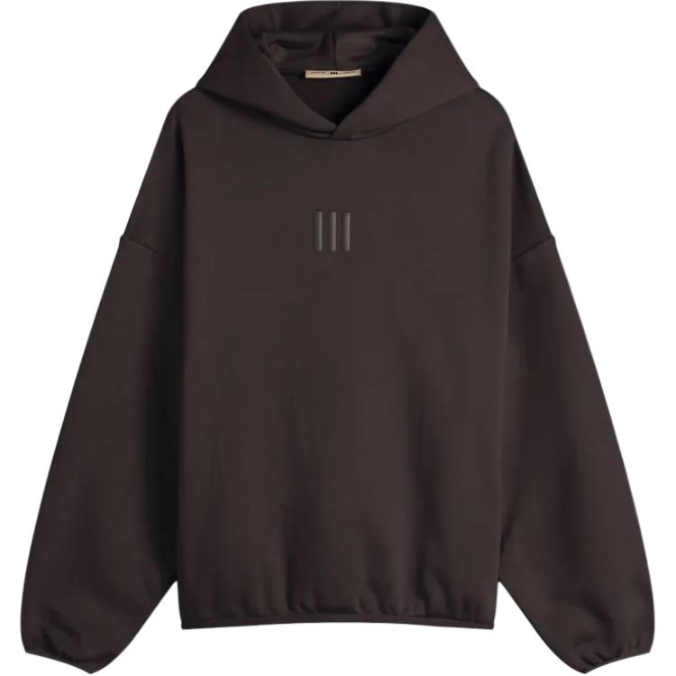 

Fear Of God Athletics Solid Fleece Hoodie Adidas, коричневый