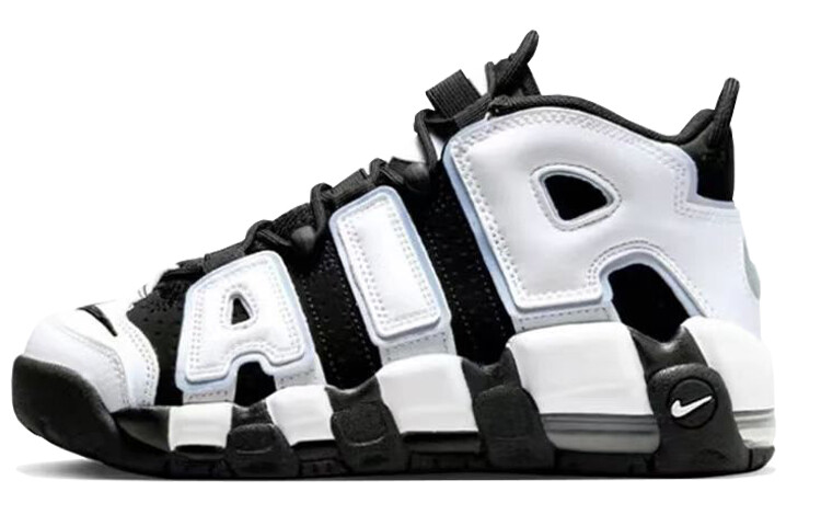 Женские баскетбольные кроссовки Nike Air More Uptempo Vintage, Silver — фото 4