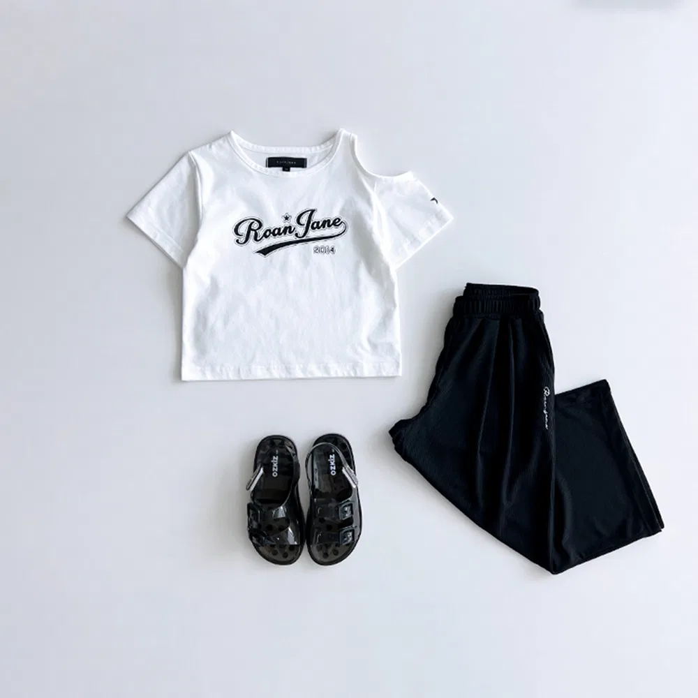 Детский комплект из футболки 'Dancing' и брюк 'Big Bang' от Roanjane