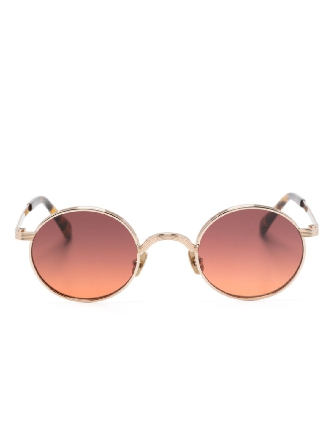 

Солнцезащитные очки Moyel в круглой оправе Moscot, золотой