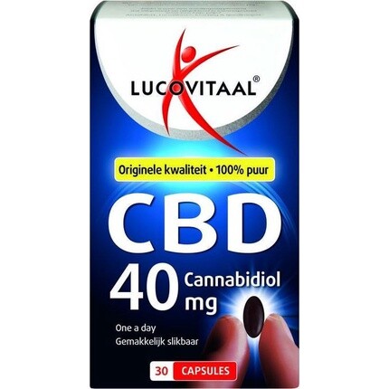 

Lucovitaal Cbd 40 мг капсулы 30 капсул