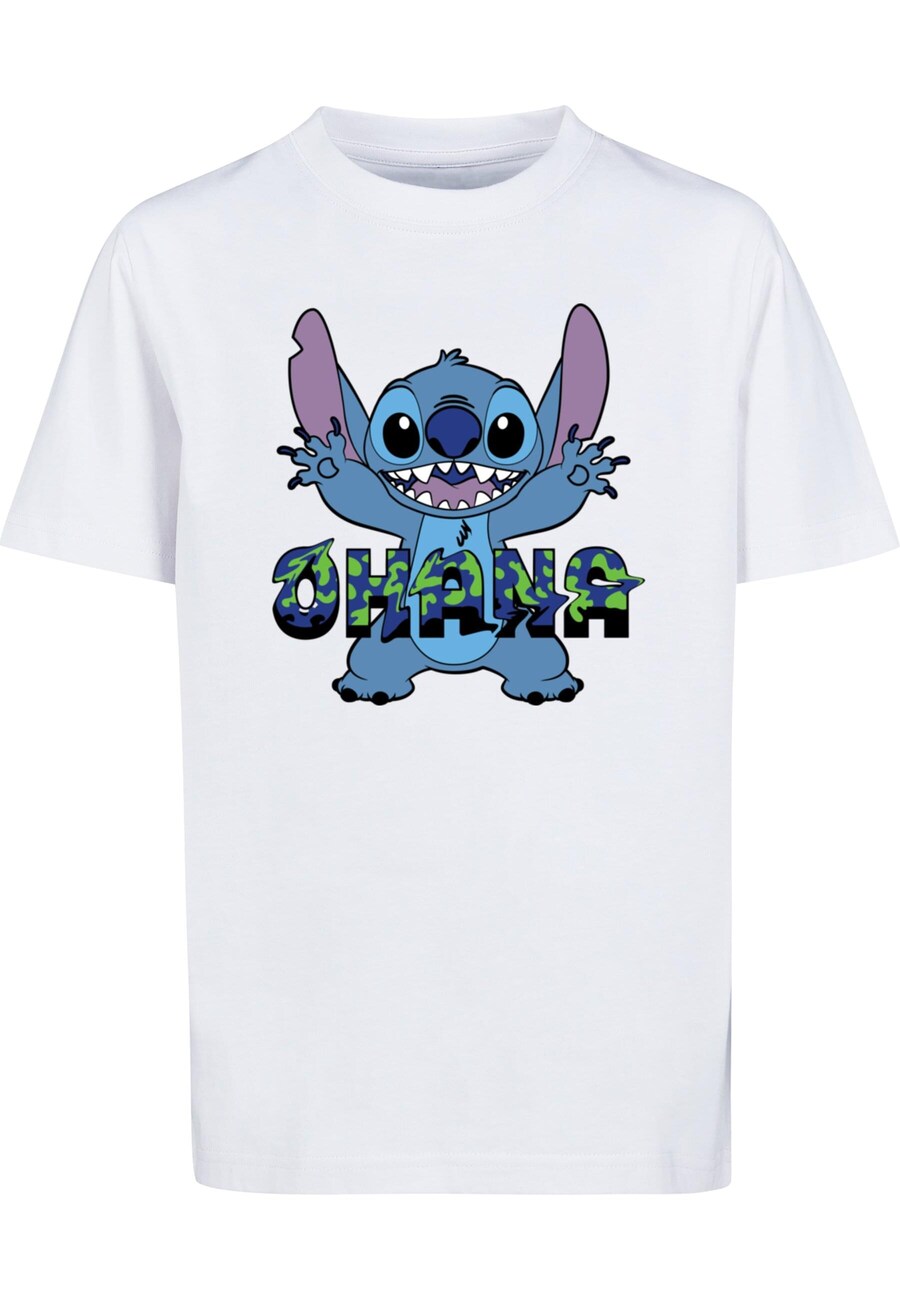 

Рубашка ABSOLUTE CULT Lilo And Stitch - Ohana Glitch, белый