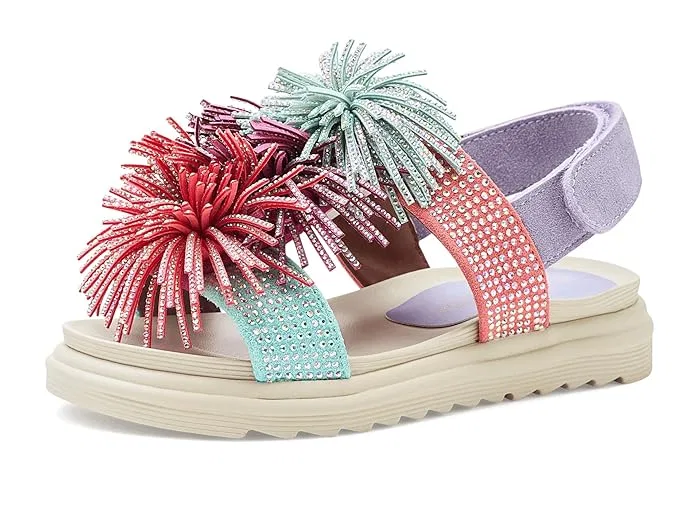 Сандалии с бахромой Orson Kurt Geiger London Kids, Multi — фото 2