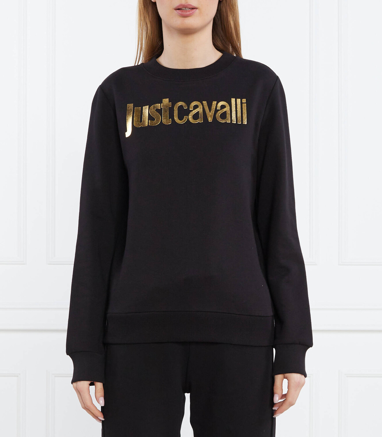 

Толстовка Just Cavalli Regular Fit, черный