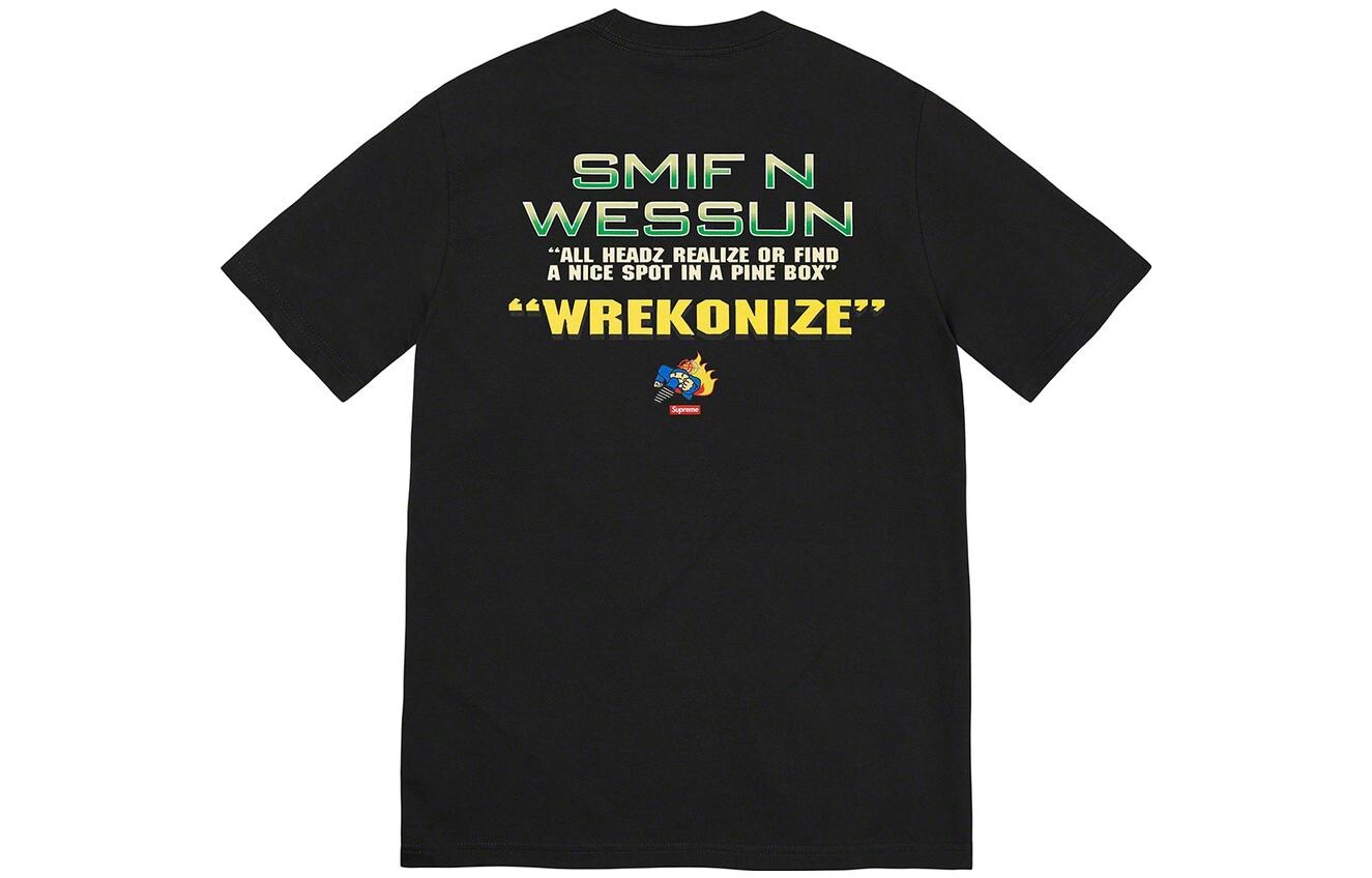 Футболка X Duck Down Records Collection Series унисекс Supreme, белый — фото 4