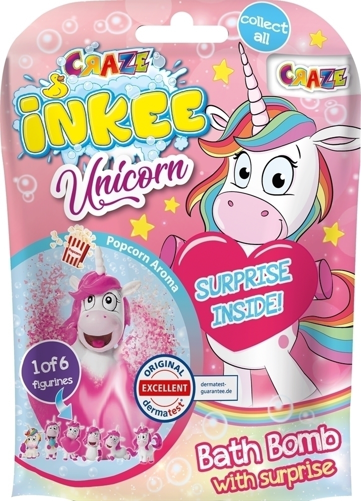 

Пена для ванны «Единорог Инки» Craze, vaikams