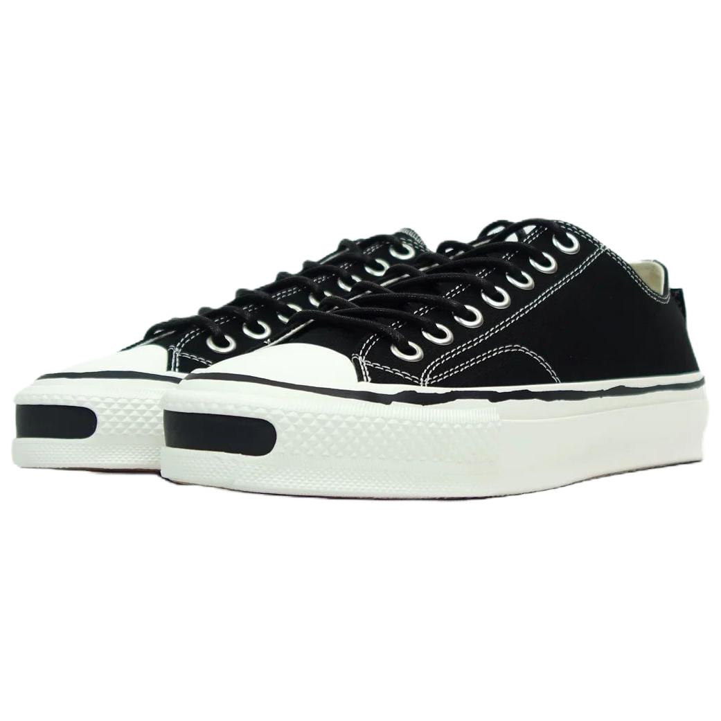 MIHARA YASUHIRO Кроссовки KAMIYA Joey Low top Canvas Unisex Black — фото 3