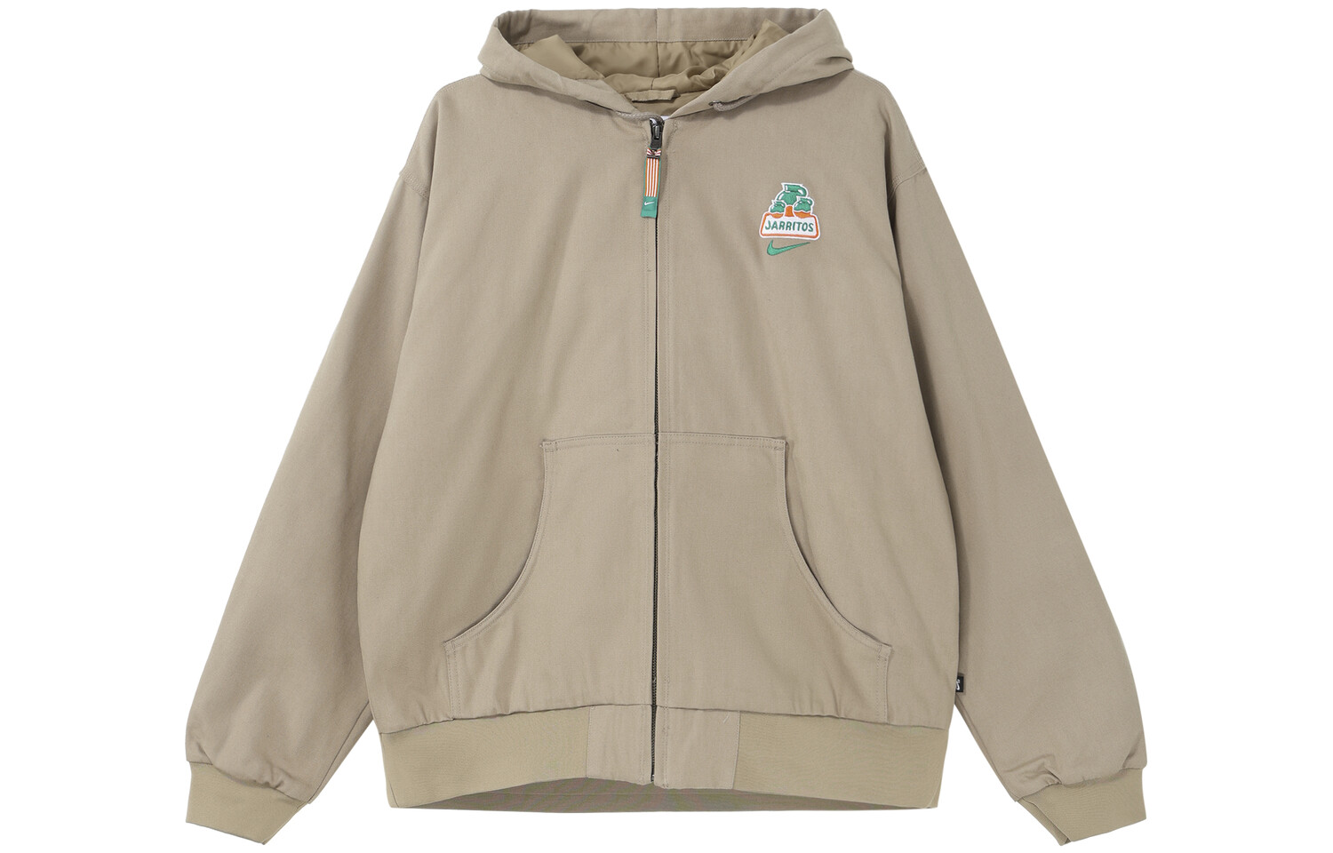 

SB X Jarritos Padded Jacket Азиатские размеры Nike, хаки