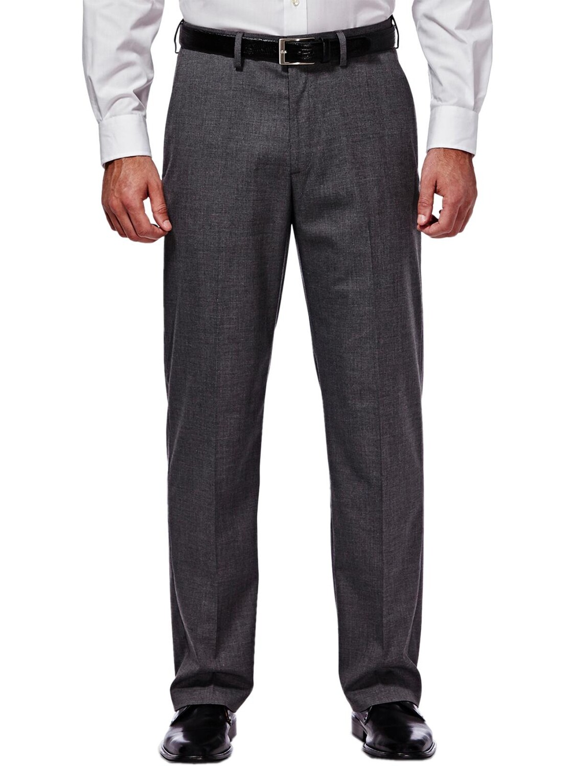 

Мужские классические брюки разного кроя J.M. Haggar, цвет Dark Grey Heather