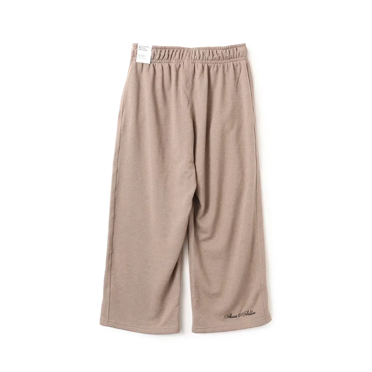 Nike Swoosh AS W NSW S TR EET OH FLC вязаные спортивные штаны женские Mink Brown — фото 3