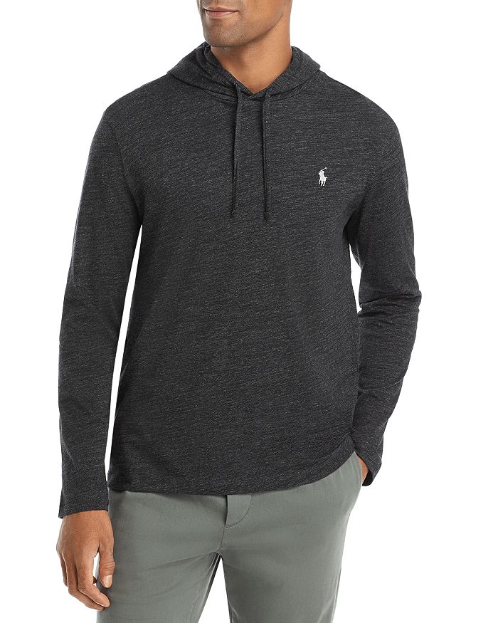 

Футболка с капюшоном из джерси Polo Ralph Lauren, черный