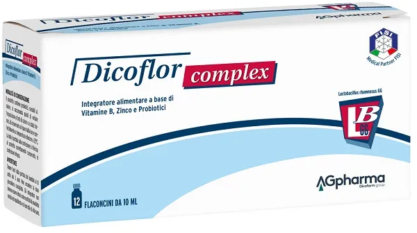 

Dicoflor Complex Молочно-ферментная добавка 12 флаконов по 10 мл