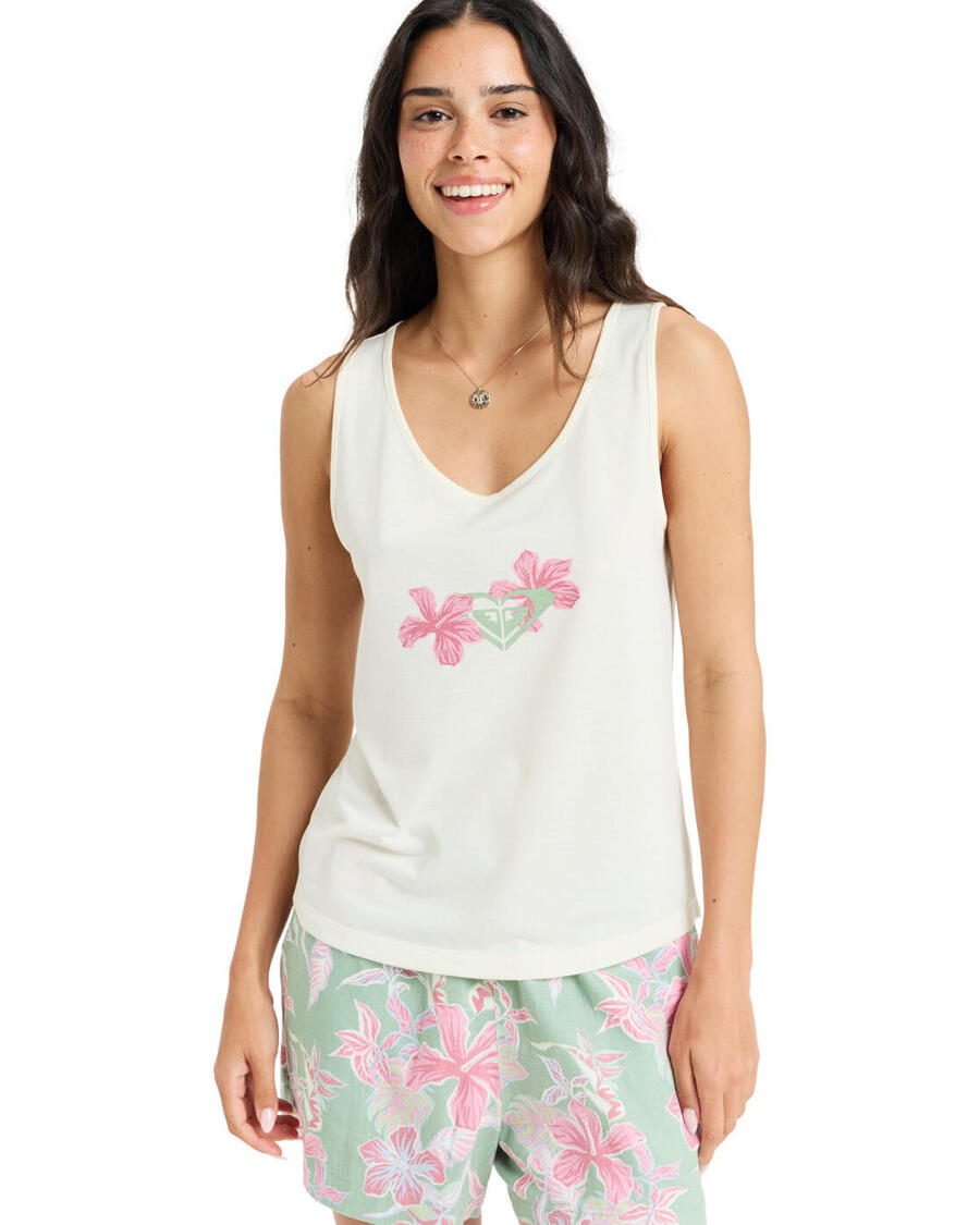 

ROXY Майка SURFCLASSIC белая женская