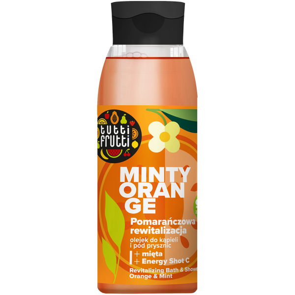 

Восстанавливающее масло для ванны и душа, 400 мл Tutti Frutti Minty orange