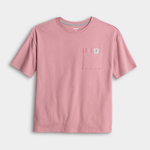 

Футболка с карманом для мальчиков 8-20 лет, relaxed fit, regular & husky Sonoma Goods For Life, Sybil Lavender
