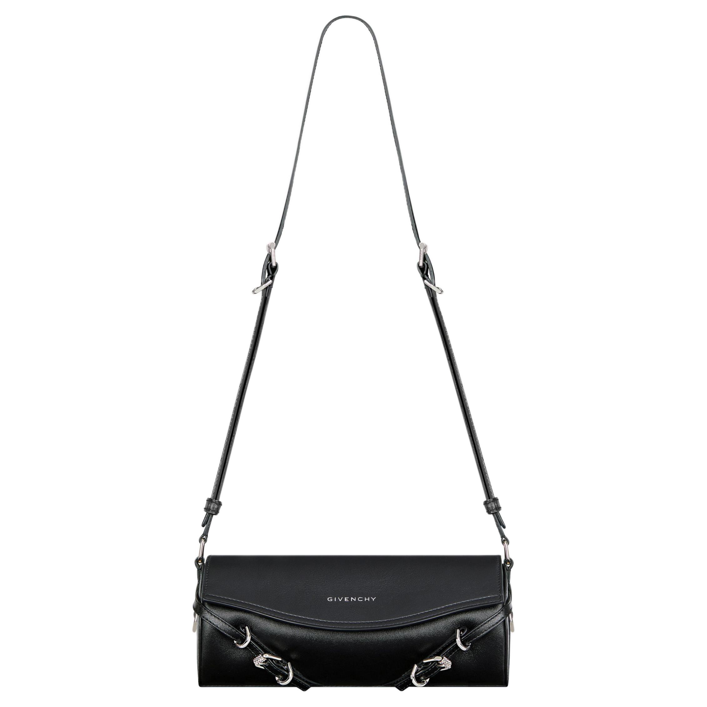 Givenchy Сумка кроссбоди Voyou Grain Bright Calfskin мужская black — фото 2