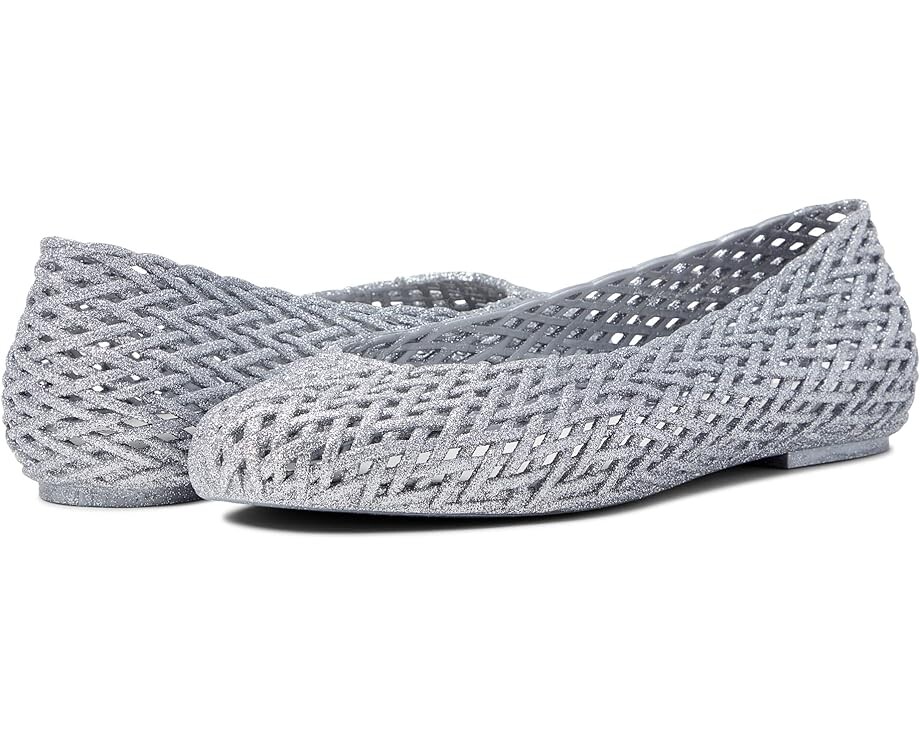 

Балетки Melissa Shoes Tao + Jason Wu, цвет Silver Gliter