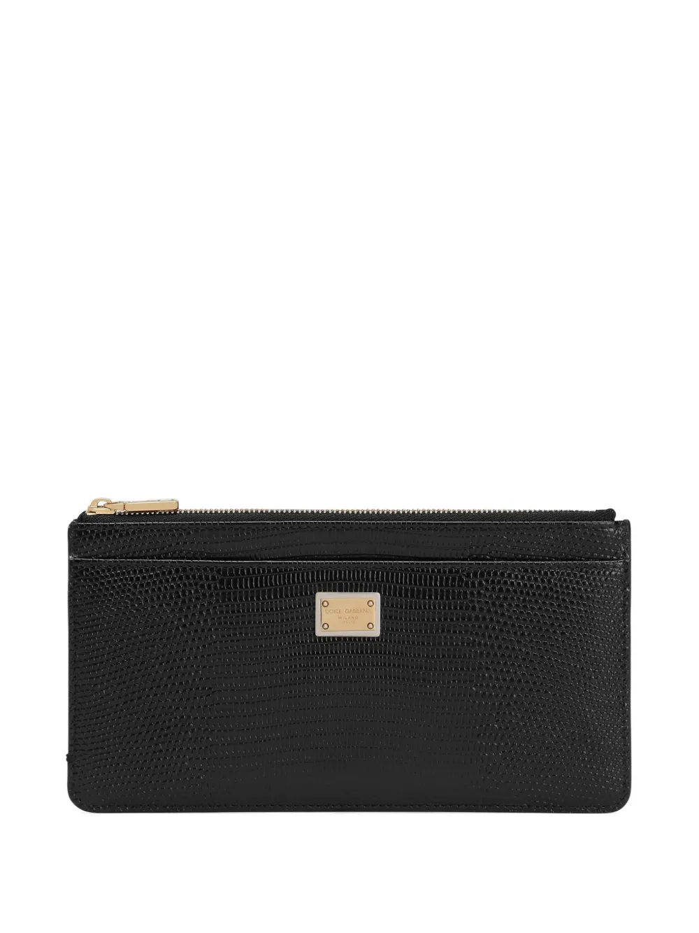 

Кошелек на молнии DOLCE & GABBANA, черный