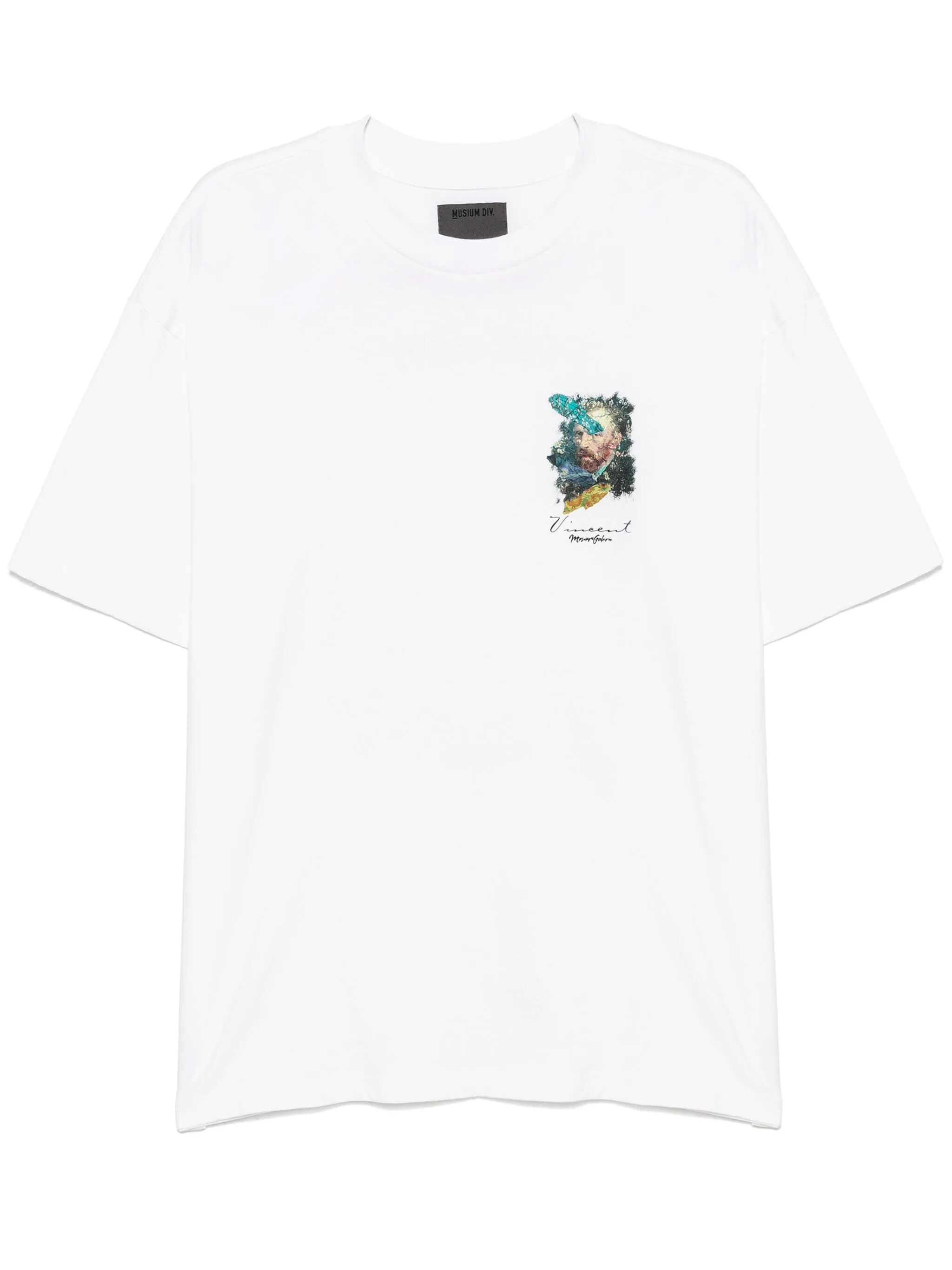 

Футболка с графичным принтом Musium Div., белый
