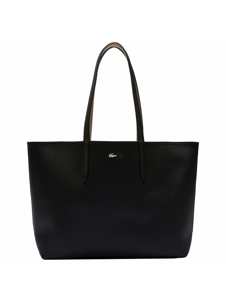 

Сумка-шоппер Lacoste Anna 35 cm, цвет black sand