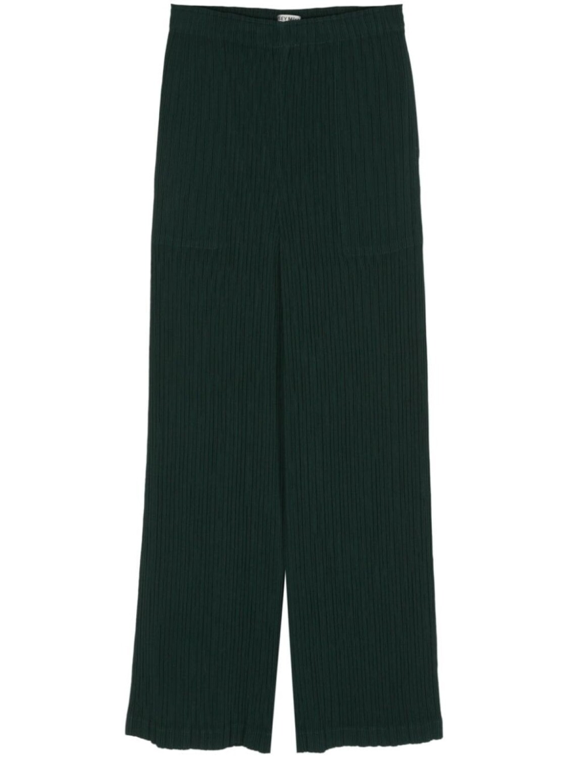 

Pleats Please Issey Miyake плиссированные брюки Hatching, зеленый