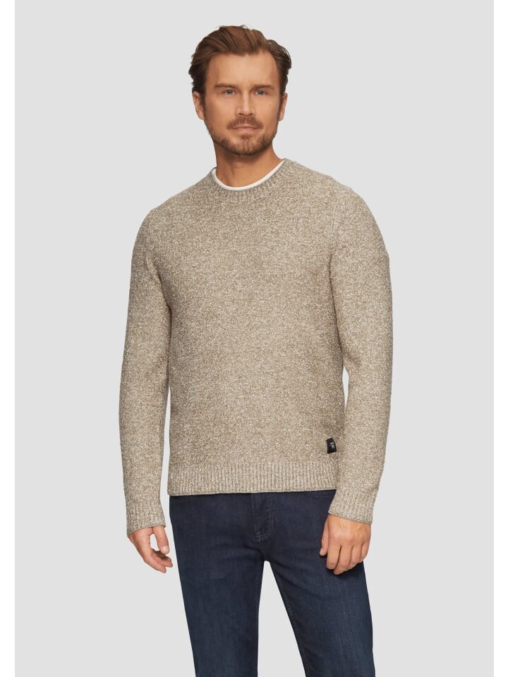 

Пуловер s.Oliver Strickpullover langarm, коричневый