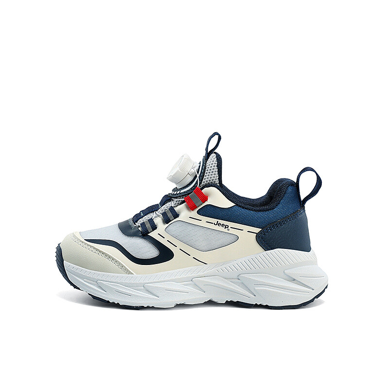 

Кроссовки Jeep Kids Lifestyle Shoes Kids Low-top Beige, белый/синий