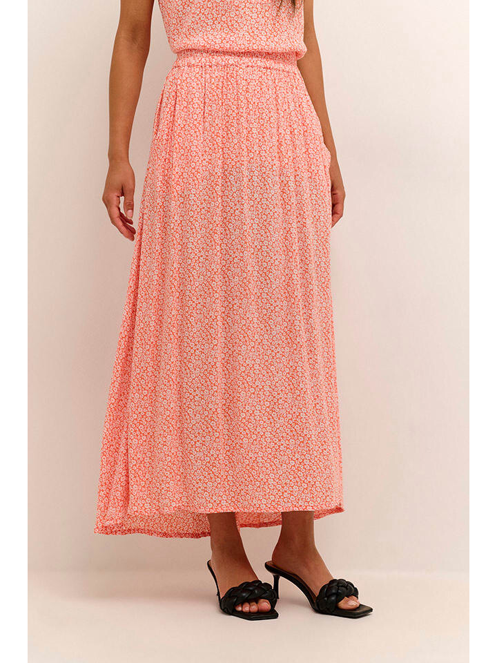 

Юбка длиной до колена Kaffe, оранжевый