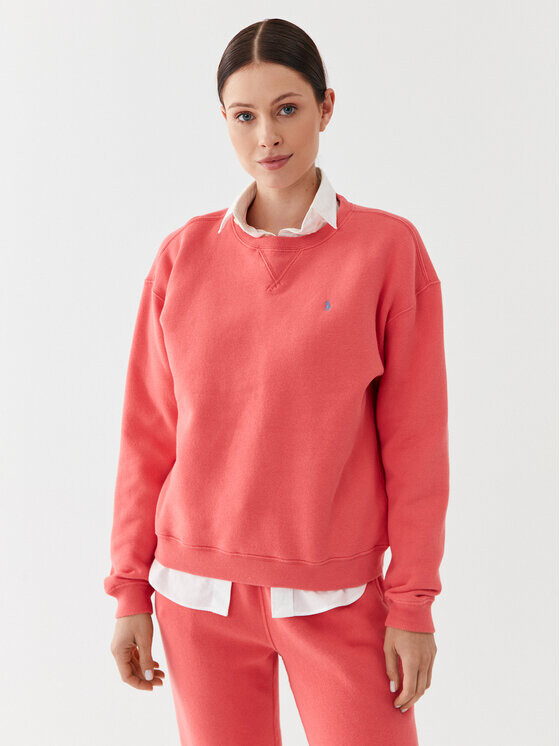 

Толстовка стандартного кроя Polo Ralph Lauren, красный
