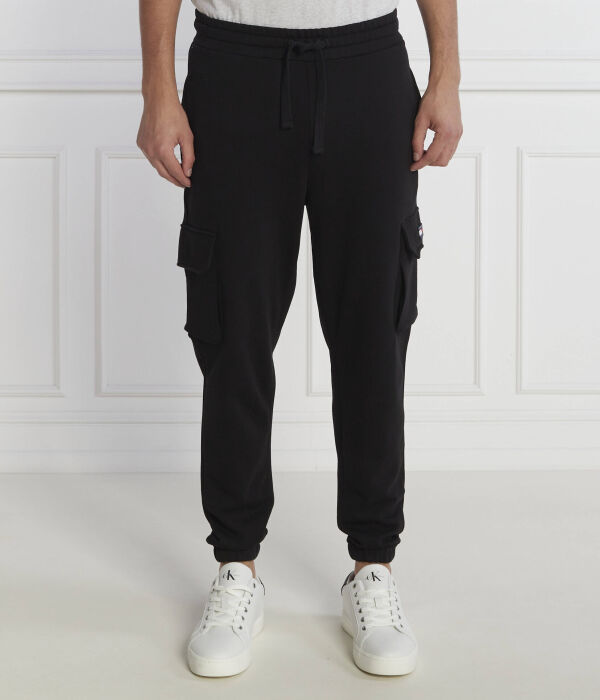 

Штаны спортивные Tommy Jeans Regular Fit, черный