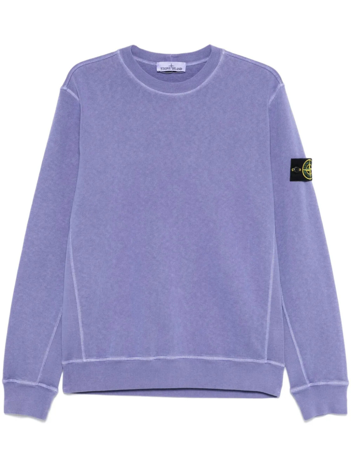 

Толстовка с изображением компаса Stone Island, фиолетовый