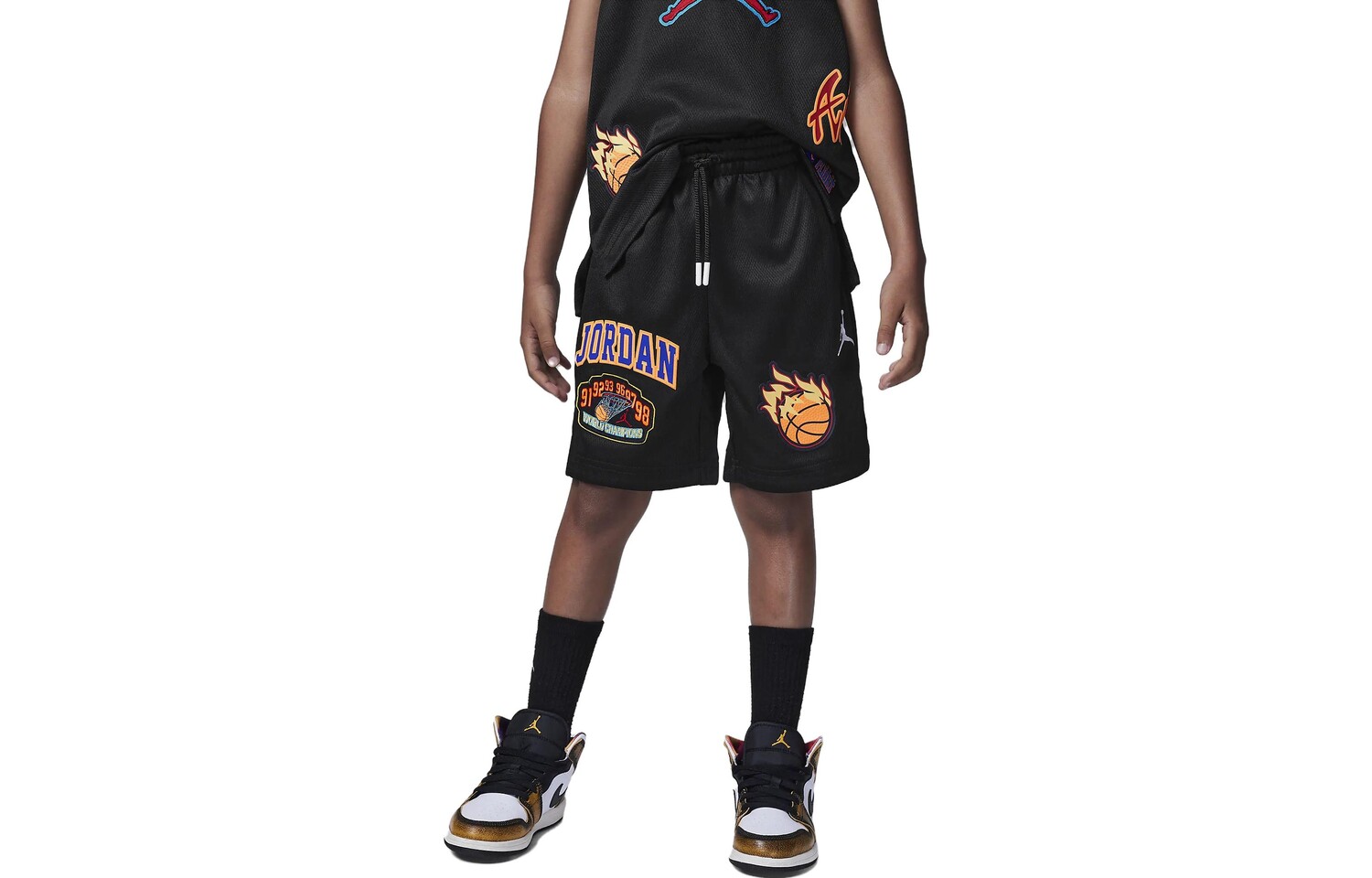 Jordan Kids Детские шорты, цвет Black