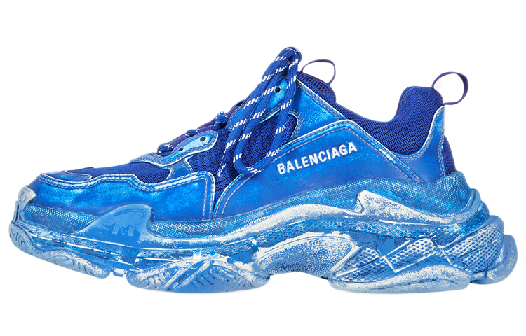 

Кроссовки Balenciaga Triple S Chunky Men, синий