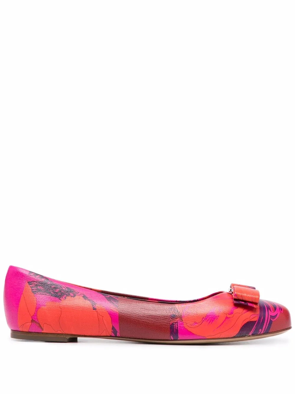 Феррагамо Варина Икон Балетки Salvatore Ferragamo, фиолетовый — фото 4
